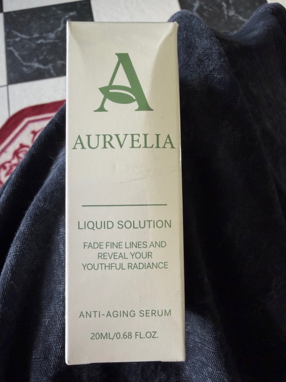 Aurvelia Anti-Aging Serum Skincare 0.68 FL. OZ., sealed package